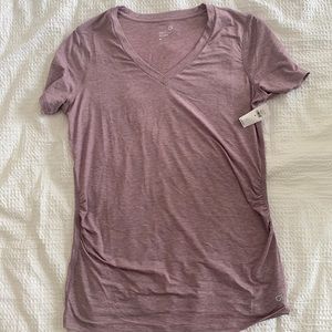 Maternity purple Gapfit breathe shirt